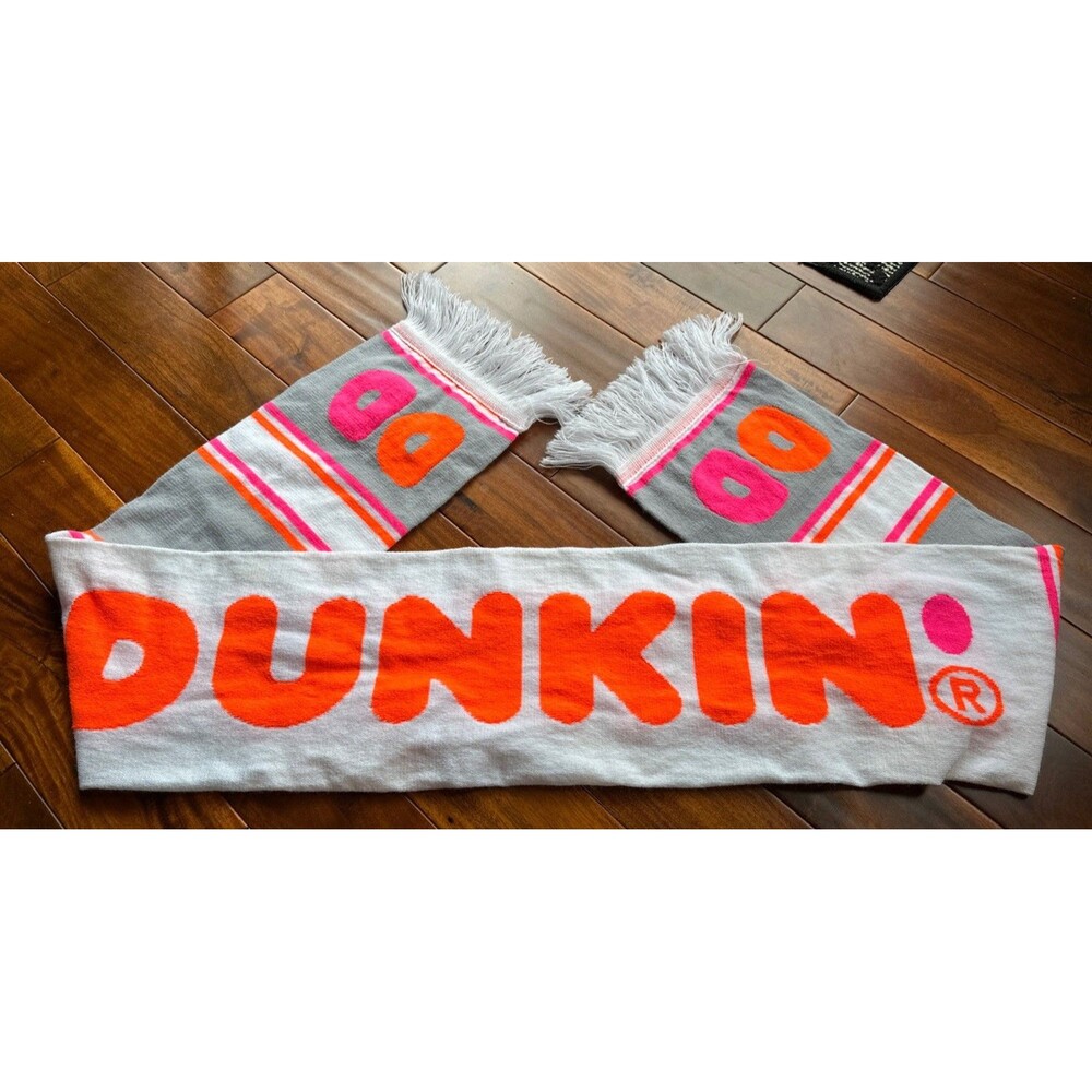 Dunkin Scarf Coffee Clothing Advertising